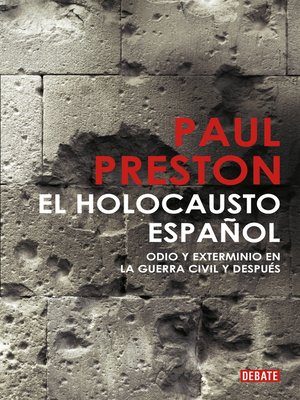cover image of El holocausto español